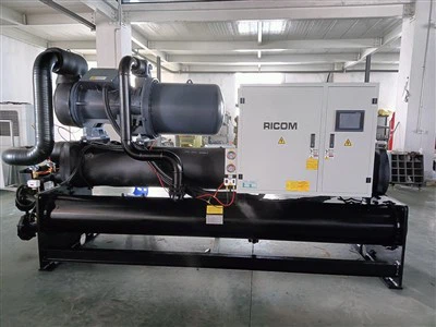 Planta enfriadora enfriada por agua