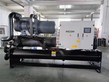 Planta enfriadora enfriada por agua